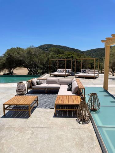Πισίνα στο ή κοντά στο Borgo Lianti case vacanza Sardegna