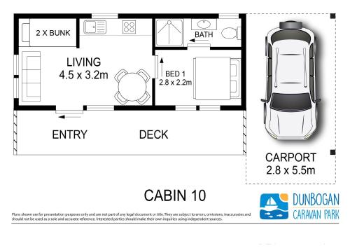 Κάτοψη του Dunbogan Caravan Park