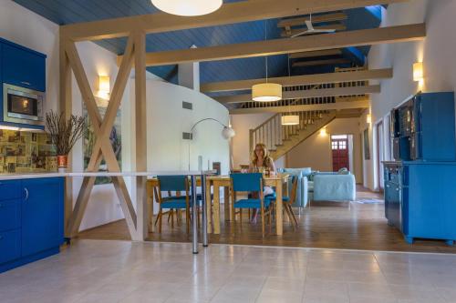 Χώρος καθιστικού στο Irota EcoLodge
