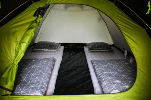 Postelja oz. postelje v sobi nastanitve Camping Naturplac Na Skali