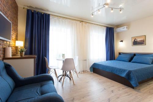 En eller flere senger på et rom på New apartments in the Centre - Kuznechna str. 26/3