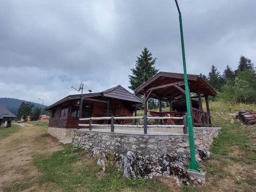 Paisaje cerca de este chalet de montaña