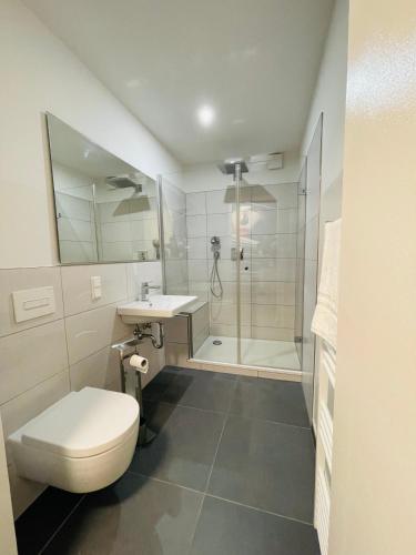 Koupelna v ubytování IQ Hotel Hannover