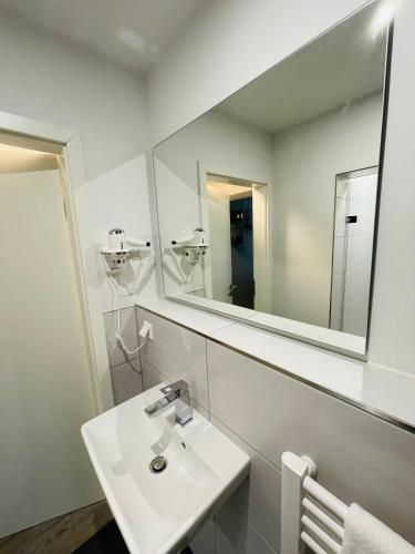 Koupelna v ubytování IQ Hotel Hannover