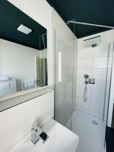 Koupelna v ubytování IQ Hotel Hannover