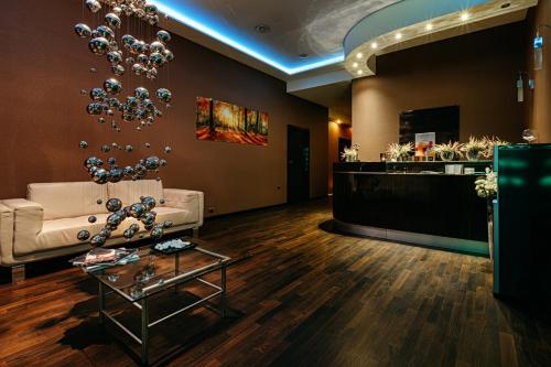 Posezení v ubytování Hotel Uroczysko
