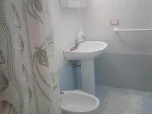 Kúpeľňa v ubytovaní Villa Midolo