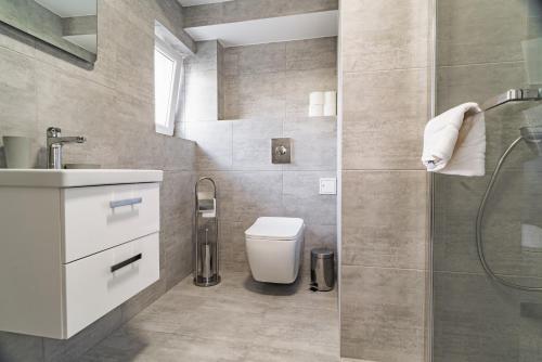 Kúpeľňa v ubytovaní Apartament Dwie Doliny