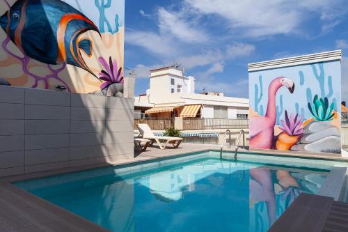 Apartamentos Mayal con Piscina
