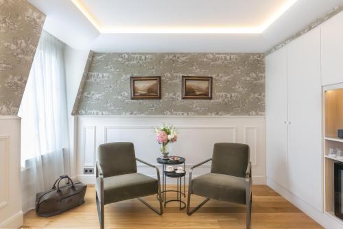 Posezení v ubytování Hotel Cambon