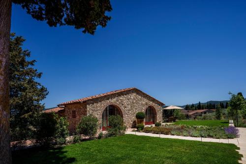 Jardin de l'établissement La Pietra Del Cabreo