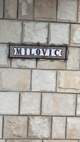 Certifikát, hodnocení, plakát nebo jiný dokument vystavený v ubytování Milović apartmani