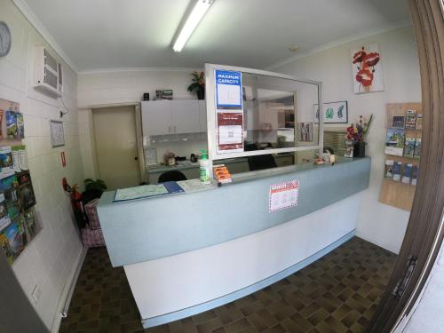
The lobby or reception area at Coolabah Motel Townsville
