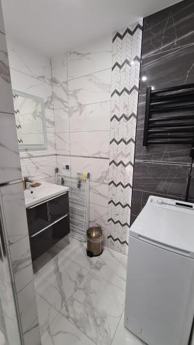 Kúpeľňa v ubytovaní Apartament DeLuxe 2