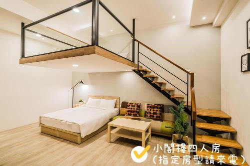 Postel nebo postele na pokoji v ubytování Pomelo Homestay
