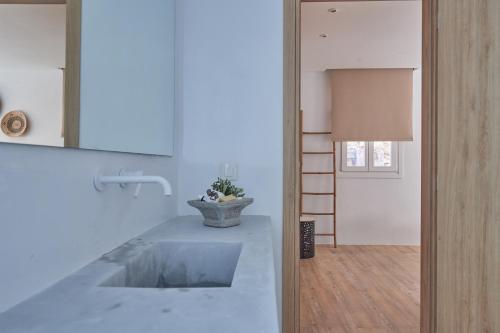 Koupelna v ubytování Casa Mardiva Terra