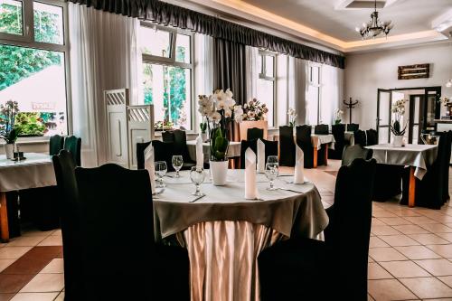 Restoran atau tempat lain untuk makan di Gościniec Kaszubski