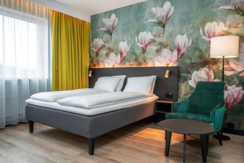 Postel nebo postele na pokoji v ubytování Thon Hotel Ski