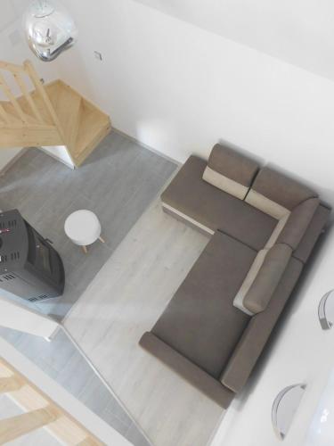 Ruang duduk di Domek na Roztoczu Sauna & Jacuzzi