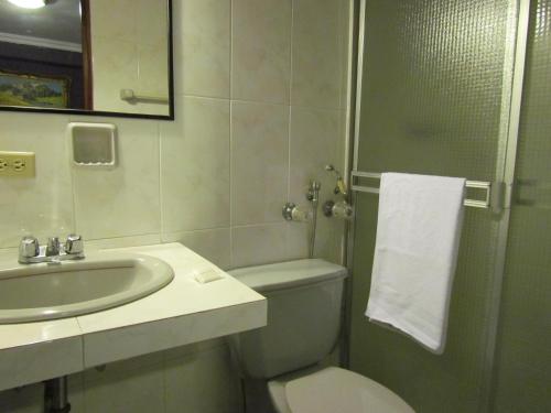 
Ванная комната в Hotel Lisboa
