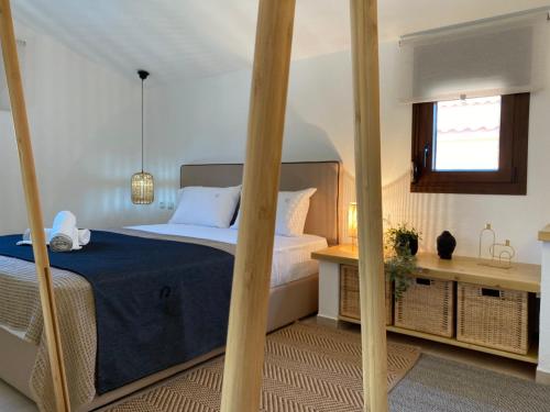 Ένα ή περισσότερα κρεβάτια σε δωμάτιο στο Palma Seaside Villa 2