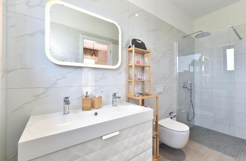 Koupelna v ubytování House Bijazici 2117