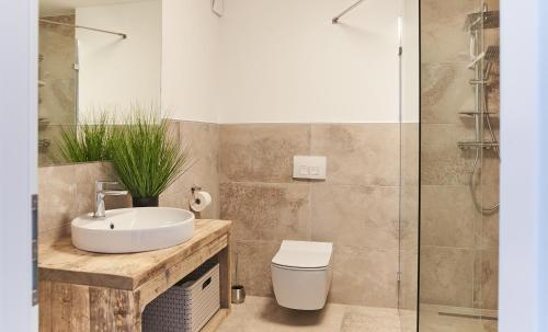 Koupelna v ubytování Smart Resorts Haus Brilliant Ferienwohnung 609
