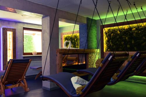 Posezení v ubytování Hotel Garni Birkenhof