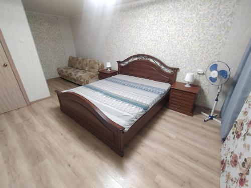 Katil atau katil-katil dalam bilik di Седова 19 ЦЕНТР