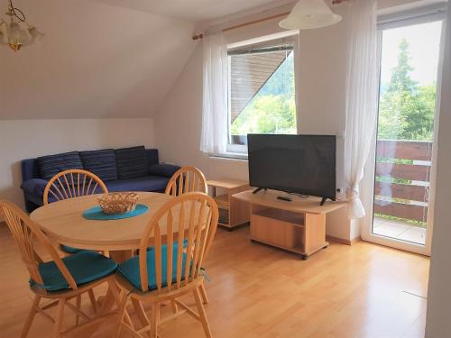 TV a/nebo společenská místnost v ubytování Apartments Maja