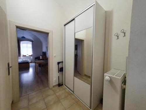 apartmány LEVOČA tesisinde bir banyo