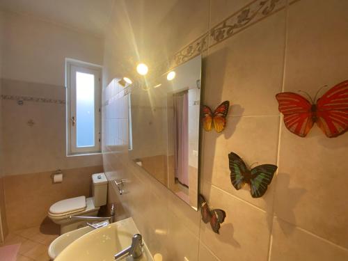 Kúpeľňa v ubytovaní Appartamento nel cuore di Viareggio