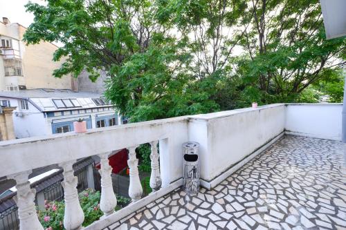 Ideal Accommodation Old Centre tesisinde bir balkon veya teras