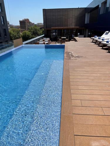 Swimmingpoolen hos eller tæt på Hotel Paxton Barcelona