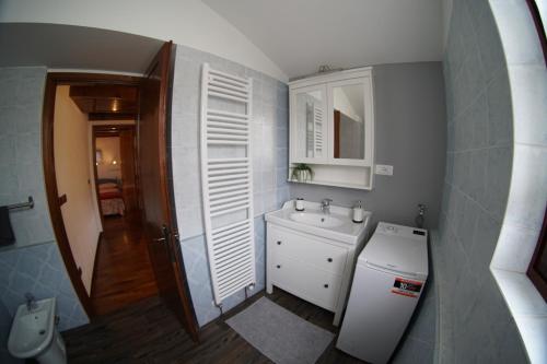 Koupelna v ubytování Casa Vacanze Alenka