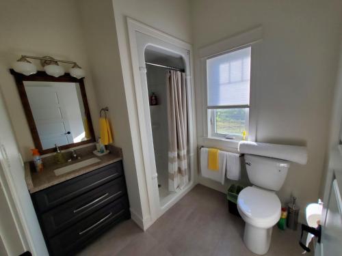Ένα μπάνιο στο Back Home Bed and Breakfast