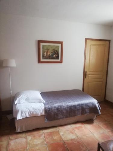 Postel nebo postele na pokoji v ubytování B&B Le Deffends de Redon
