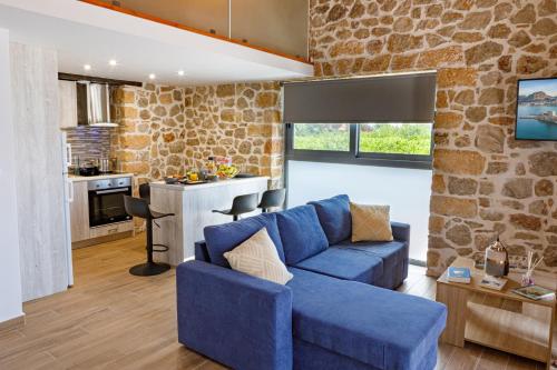 Η κουζίνα ή μικρή κουζίνα στο ADRIAN'S LUXURY APARTMENTS 1