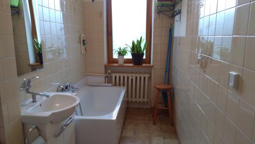 Kúpeľňa v ubytovaní Apartament Politechniczna 12