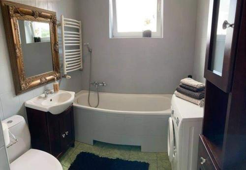 Kúpeľňa v ubytovaní Apartament na wakacje Gdynia