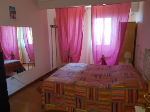 Letto o letti in una camera di Affitta camere San Miniato