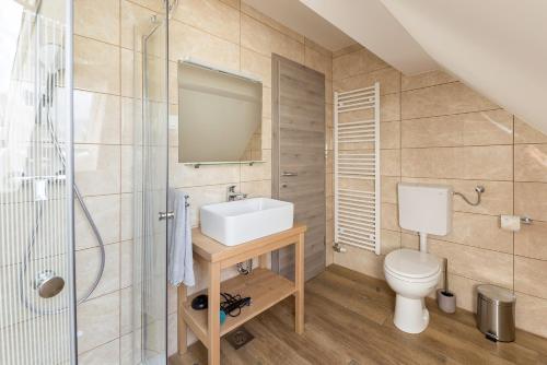 Ένα μπάνιο στο Apartmaji Rupnik