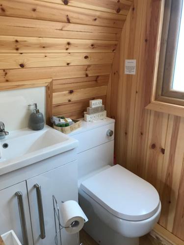 Koupelna v ubytování Portree Pod