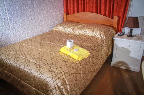 Un ou plusieurs lits dans un hébergement de l'établissement Hotel Virgen del Carmen - Huaraz