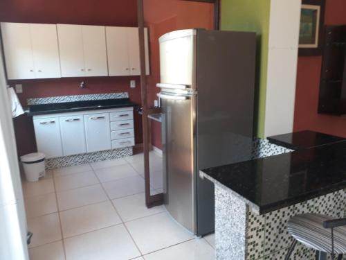 Η κουζίνα ή μικρή κουζίνα στο Tapuio Park Hotel