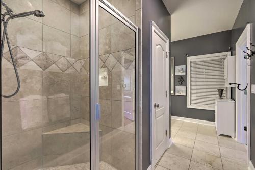 A bathroom at Picturesque Abode with Dock on Jackson Lake!