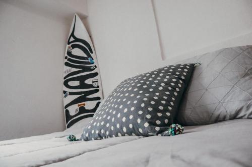 Ένα ή περισσότερα κρεβάτια σε δωμάτιο στο Falucho