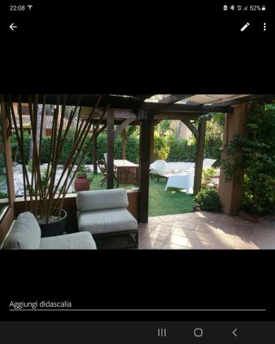 Zahrada ubytování Domus La Pineta