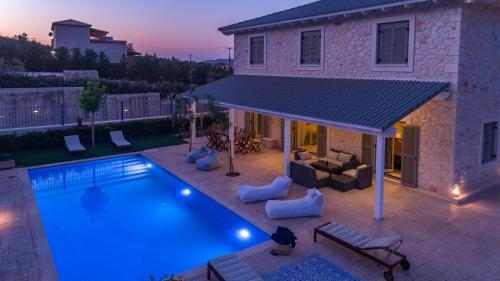 ZANTE SOLEIL - Elegant Stone Villa with Large Private Pool