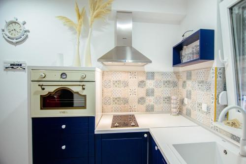 Kuchyň nebo kuchyňský kout v ubytování Apartman Stella Maris